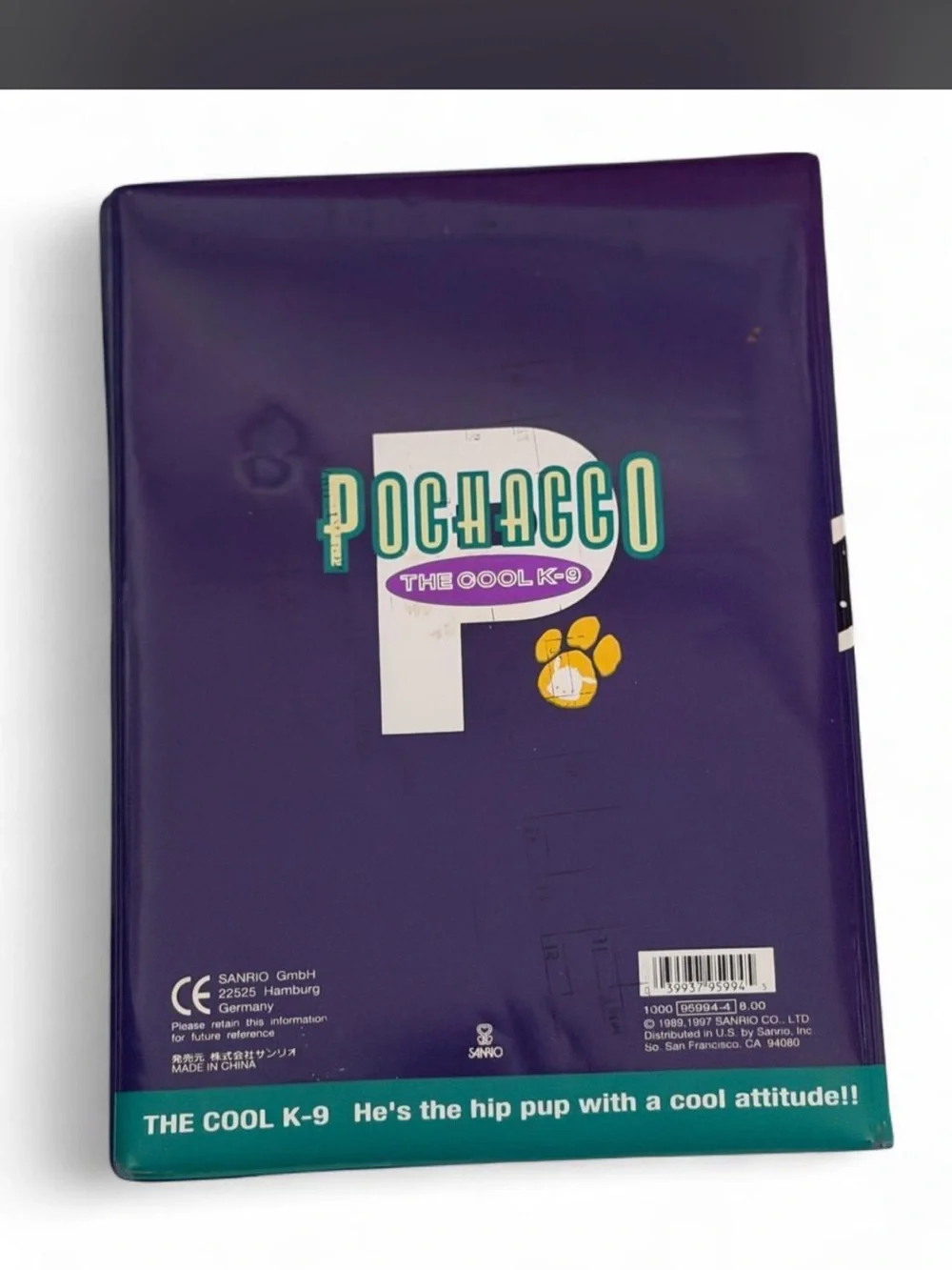 vintage 1996 Pochacco photo album by Sanrio